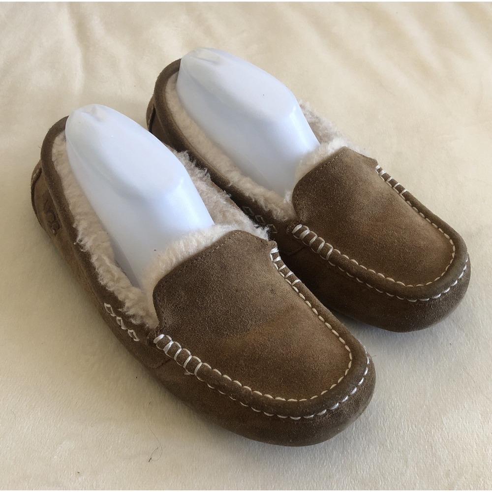 UGG Ansley Slippers Chestnut 1106878 Authentic Women's 9